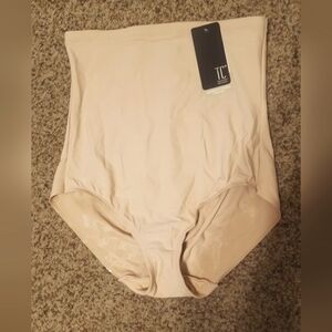 NWT TC Moderate Control Hi Waist Briefs Warm Beige 1X